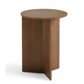 Odkládací stolek Slit High wood - výprodej